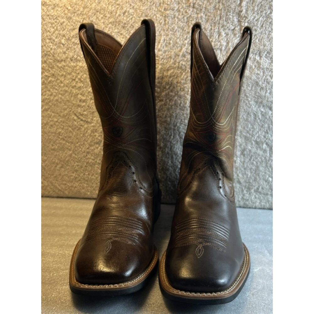 Ariat Sport Western Performance Boots Men’s 7.5 D Broad Square Toe 10010963